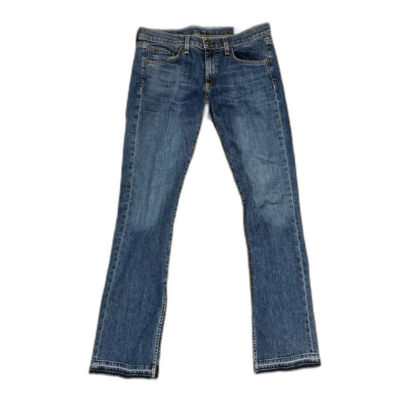 Rag & Bone La Paz Low Rise Denim Split Hem Bootcut Flare Jeans, 27 (US size 4) - Picture 1 of 5